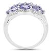 Image 3 : Plated Rhodium 2.66ctw Tanzanite Ring