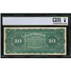 Image 2 : 1886 $10 Silver Certificate PCGS 25