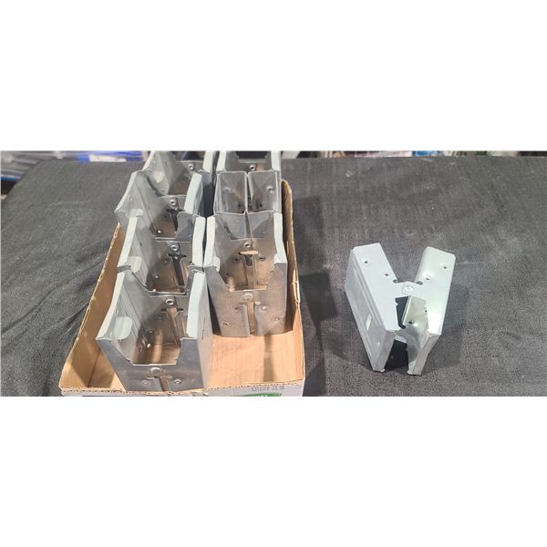 EIGHT GALVANIZED DIY PROJECT/SAW HORSE BRACKETS