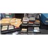 Image 7 : LARGE LOT OF CASSETTE TAPES, POLAROID SPECTRA SYSTEM CAMERA, VHS, AND LAS VEGAS HOTEL MATCHES