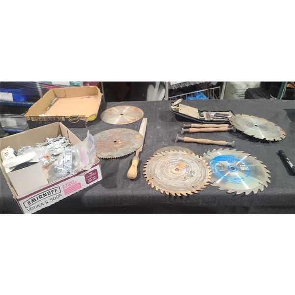 10" BLADES AND 15A 120V SWITCHES