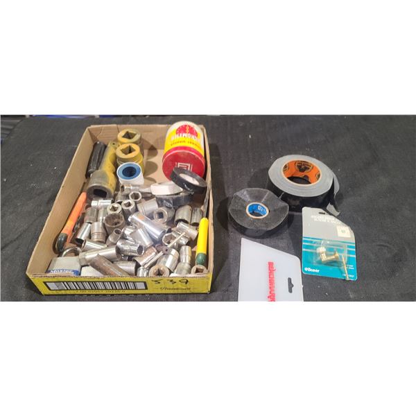 FLAT OF ASSORTED SOCKETS