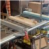 Image 3 : RIGID 10 INCH TABLE SAW C/W 48 INCH EXTENTION AND WHEELS ON TABLE