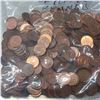 Image 1 : 3 LBS OF ASSORTED COPPER PENNIES