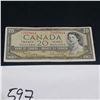 Image 2 : 1954 CANADIAN $20 BILL