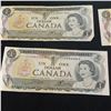 Image 2 : FOUR 1973  CANADIAN $1 BILLS