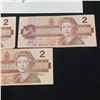 Image 3 : THREE 1986 $2 BILLS