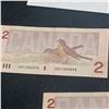 Image 5 : THREE 1986 $2 BILLS