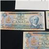 Image 3 : THREE  $5 BILLS TWO 1979 AND ONE 1972