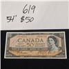 Image 1 : 0NE 1937  $50 DOLLAR BILL