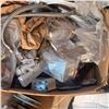 Image 2 : 2 BOXES OF ASSORTED HARDWARE AND 1/3 HP MOTOR