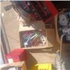 Image 11 : TOOL BOX AND BOX WITH ASSORTED TOOLS