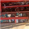 Image 15 : TOOL BOX AND BOX WITH ASSORTED TOOLS