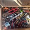 Image 16 : TOOL BOX AND BOX WITH ASSORTED TOOLS