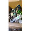 Image 11 : BOX OF ASSORTED TOOLS, POCKET KNIVES, AND MISC
