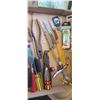 Image 2 : BOX OF ASSORTED TOOLS, POCKET KNIVES, AND MISC