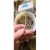 Image 4 : FLAT OF ASSORTED SCREWS, NAILS AND SPIKES