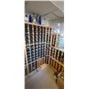 Image 10 : WINE CELLAR RACK ( NO BOTTLES- RACK ONLY)- HOLDS UP TO 259 BOTTLES IN THREE SECTIONS