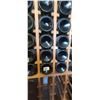 Image 19 : WINE CELLAR RACK ( NO BOTTLES- RACK ONLY)- HOLDS UP TO 259 BOTTLES IN THREE SECTIONS