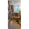 Image 7 : WINE CELLAR RACK ( NO BOTTLES- RACK ONLY)- HOLDS UP TO 259 BOTTLES IN THREE SECTIONS