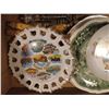 Image 8 : 2 BOXES OF VINTAGE GLASSWARE AND PLATES