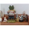Image 3 : ALL ITEMS AND FIGURINES ON TOP SHELF