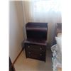 Image 5 : ROSEWOOD TONE QUEEN BEDROOM SUITE C/W HEAD BOARD, NIGHT STAND, DRESSER AND MIRROR