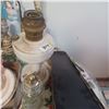 Image 1 : 2 VINTAGE OIL LAMPS WITHOUT GLASS MANTELS