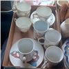 Image 2 : 3 BOXES OF CHINA, CUPS/ SAUCERS ECT