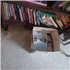 Image 2 : BOOK CASE C/W ALL CONTENTS AND BOX OF MISC MAGAZINE ON FLOOR