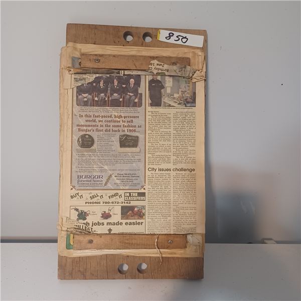 VINTAGE FISH CUTTING BOARD