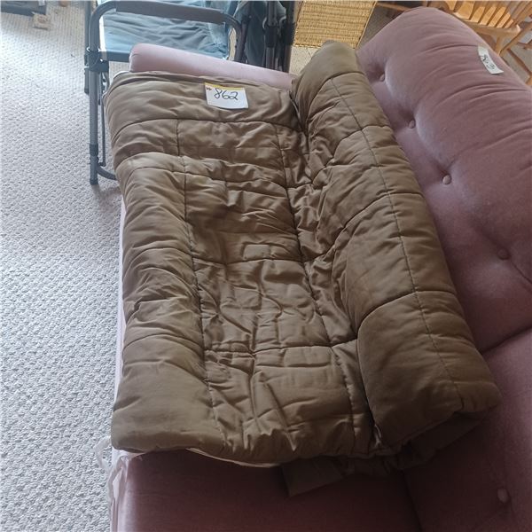 ARTIC SLEEPING BAG C/W FLEECE LINER VERY GOOD CONDITION