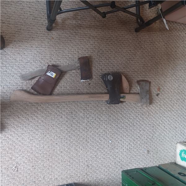 ONE LONG AND ONE SHORT AXE