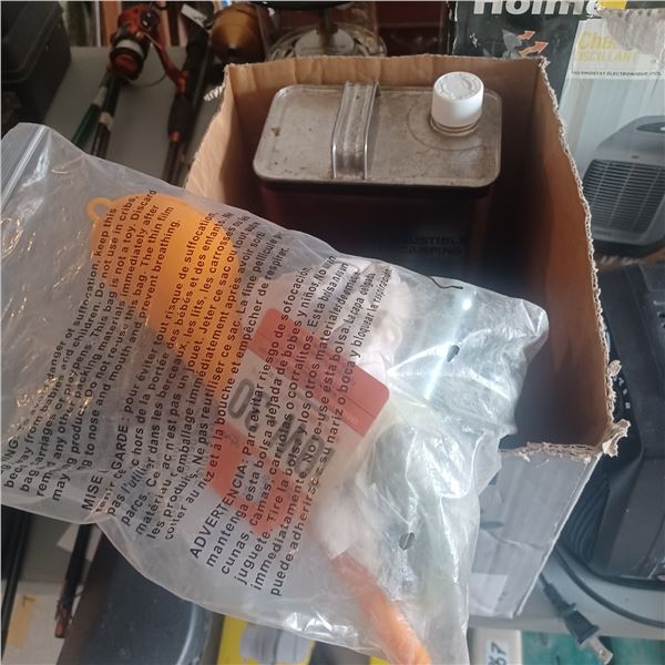 2 GALS OF COLEMAN FUEL, FUNNELS AND ACCESSORIES