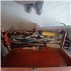 Image 3 : TOOL BOX WITH 2 HAMMERS AND LOTS OF  TOOLS