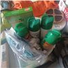 Image 1 : LARGE QTY OF BUG COILS, BUG SPRAY AND 2- BLACK FLY SUITES