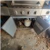 Image 2 : LARGE STAINLESS STEEL  BACKYARD  GRILL C/W SIDE BURNER, 2 PROPANE BOTTLES AND COVER