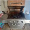 Image 4 : LARGE STAINLESS STEEL  BACKYARD  GRILL C/W SIDE BURNER, 2 PROPANE BOTTLES AND COVER