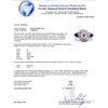 Image 5 : 0.49 ctw Blue Sapphire and 1.63 ctw Diamond 18K White Gold Ring