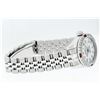 Image 7 : Rolex Sapphire Quickset White Index Diamond Ruby Datejust Wristwatch