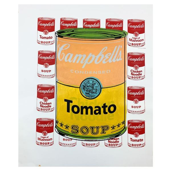 Campbell's Tomato by Steve Kaufman (1960-2010)