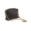 Image 3 : Chanel Black Leather Diagnorial Camera Bag