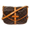 Image 1 : Louis Vuitton Brown Monogram Canvas Saumur 30 Shoulder Bag