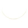 Image 1 : 18 Inch Rounded Snake Chain - 14KT Yellow Gold