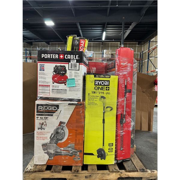 Pallet #400 - Home Depot Tools- AS IS