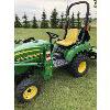 Image 2 : RESERVE LIFTED 2007 John Deere Sub-Compact Utility Tractor with Attachments