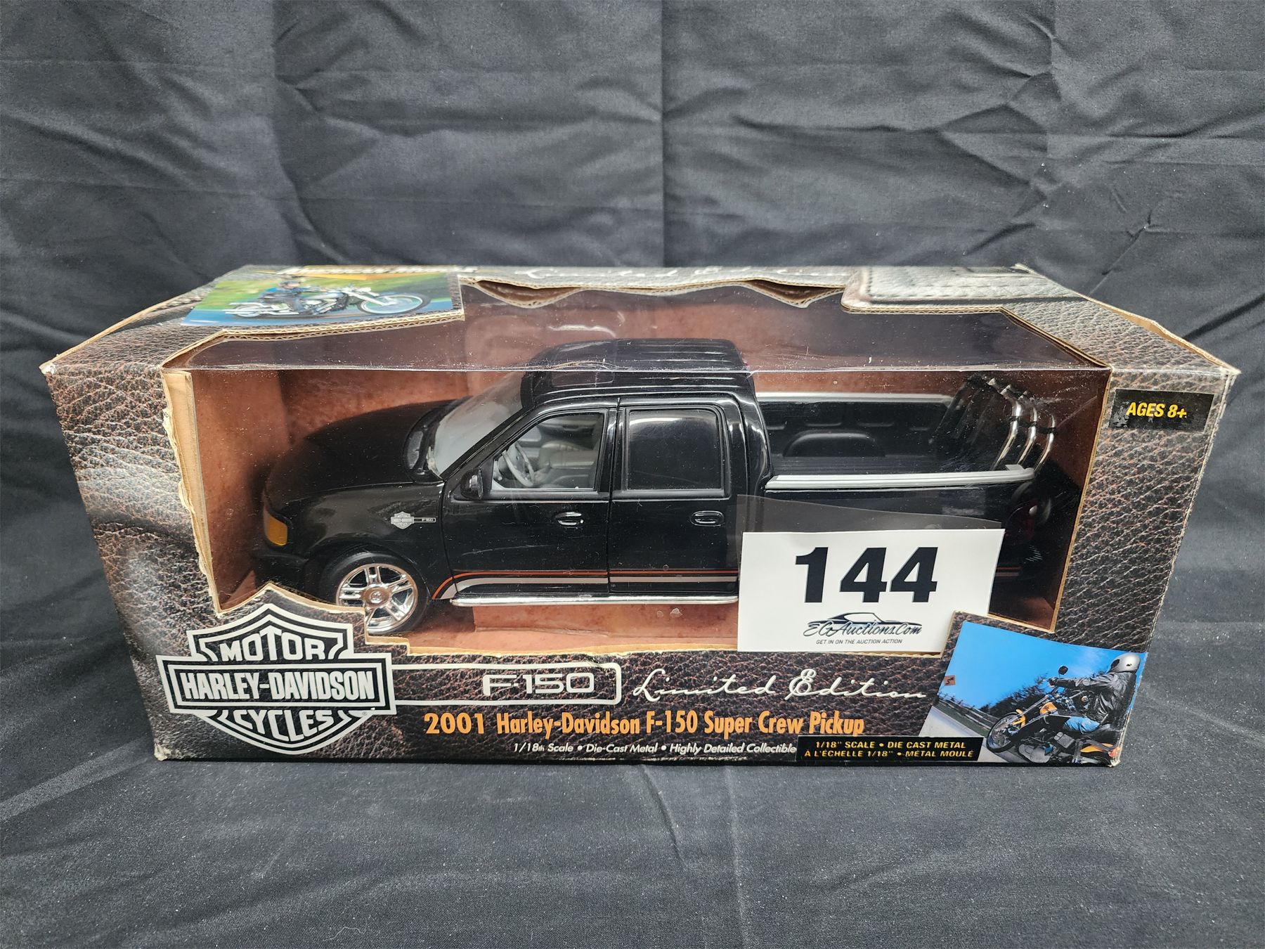 2001 Harley Davidson F-150 Super Crew Pickup American Muscle 1:18 Diecast