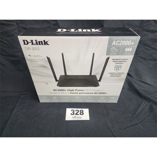 D-Link DIR-2055 AC2000 High Power Wifi Router