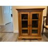 Image 1 : Small Oak Display Cabinet 