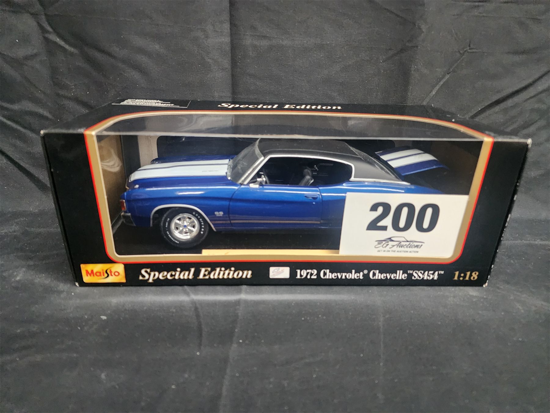 1972 Chevrolet Chevelle SS454 Maisto Special Edition 1:18 Diecast